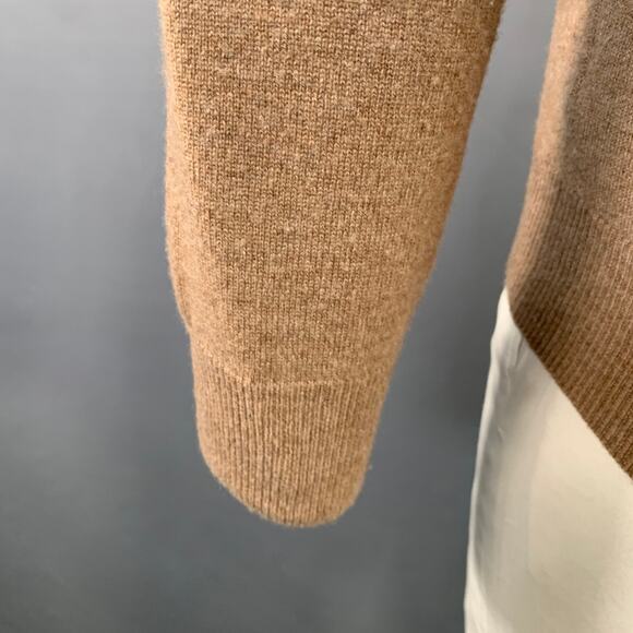 MAISON MARTIN MARGIELA 2012 Size L Camel Cashmere V-Neck Pullover - Picture 5 of 9